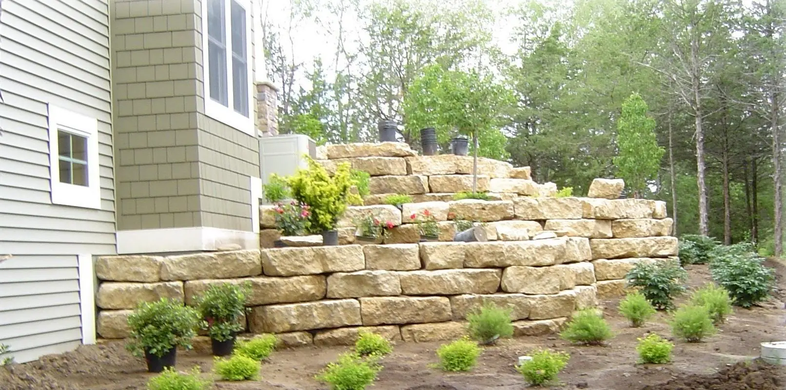 custom retaining walls near me