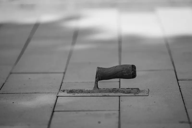 Paver patio