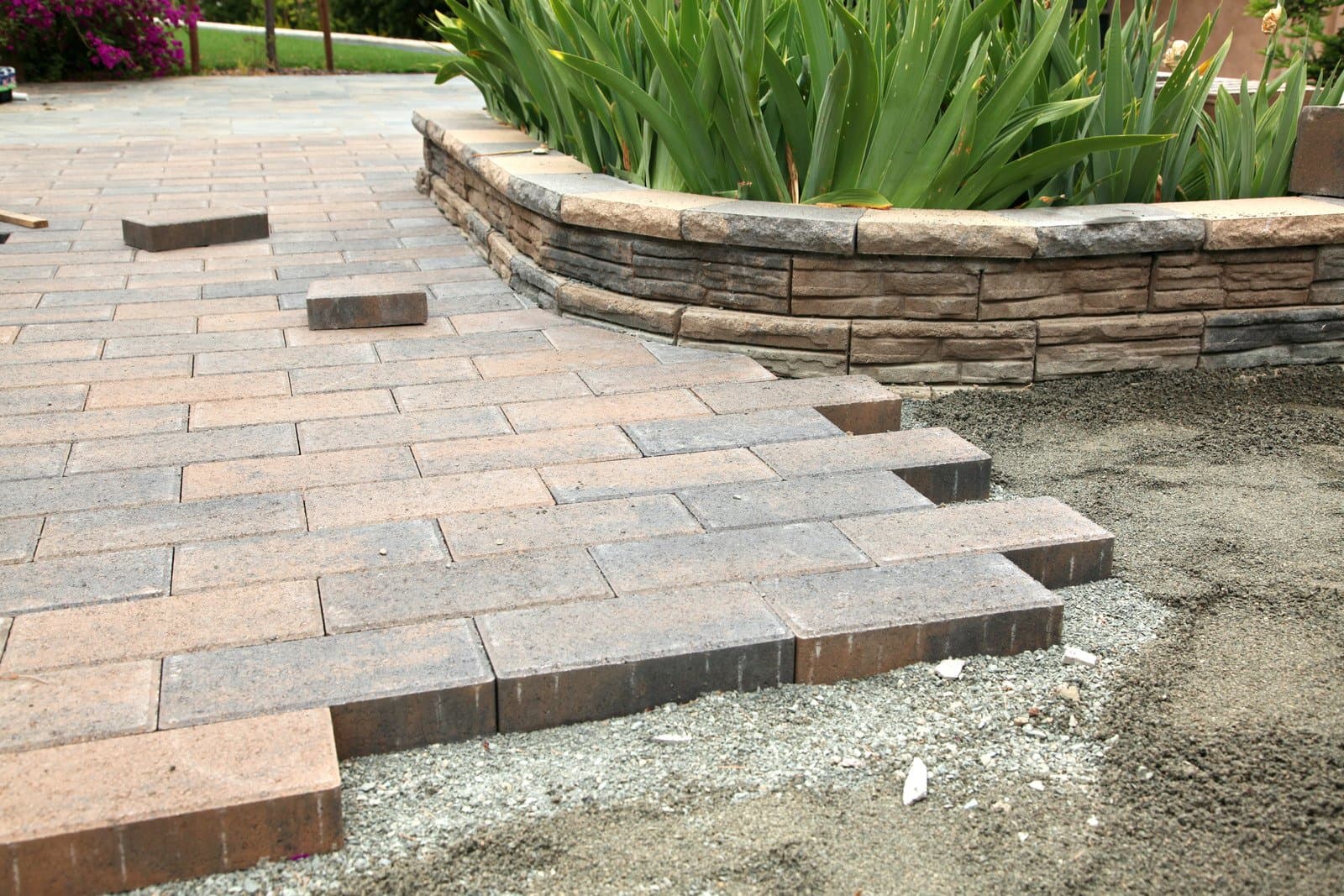 walkway installation
