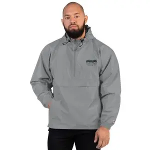 Cool Mountains | Embroidered Champion Packable Jacket