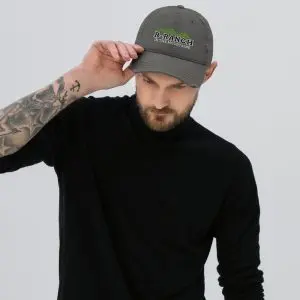 Distressed Dad Hat MOUNTAINS