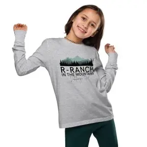Youth Long Sleeve Tee | Cool Mountains