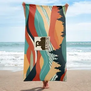 Ranch Towel Mountains