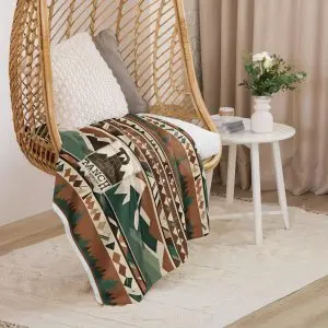 Sherpa Blanket | Tribal Mountains