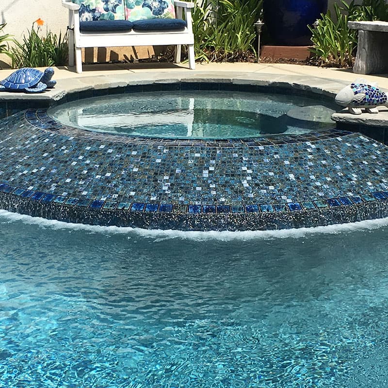 tile and flooring design for pool