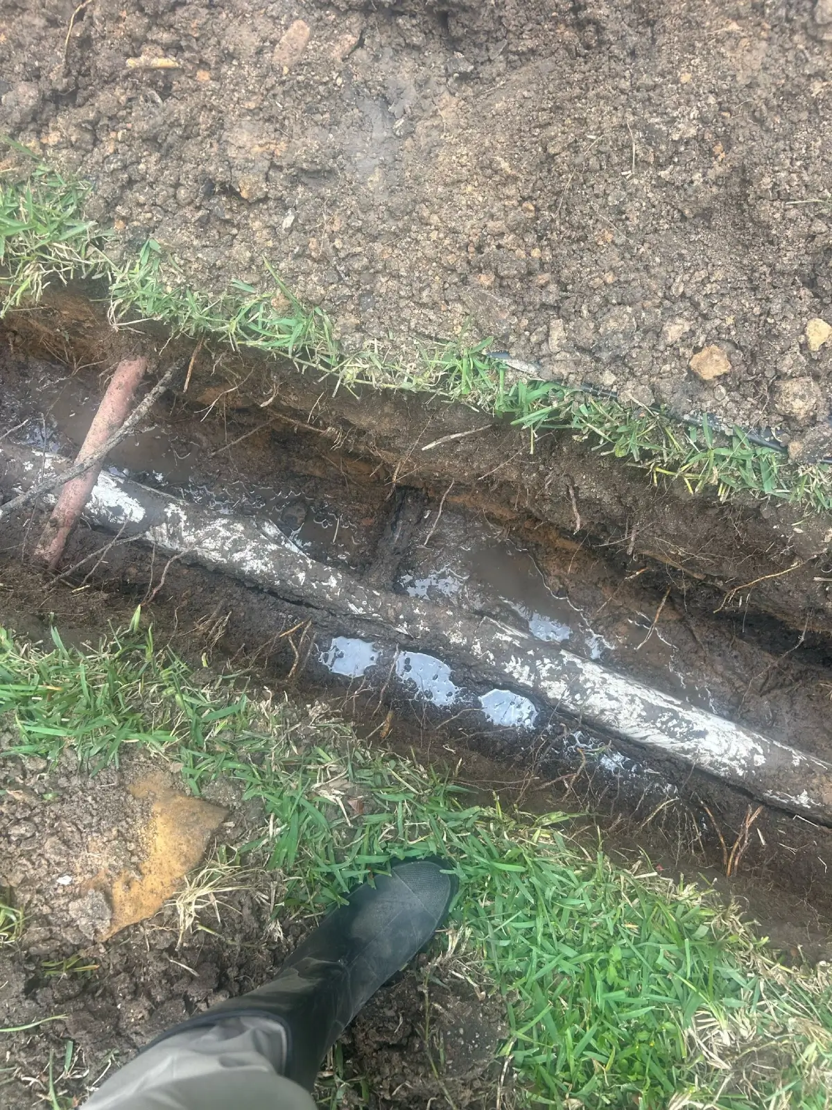 Replacing Sewer Line