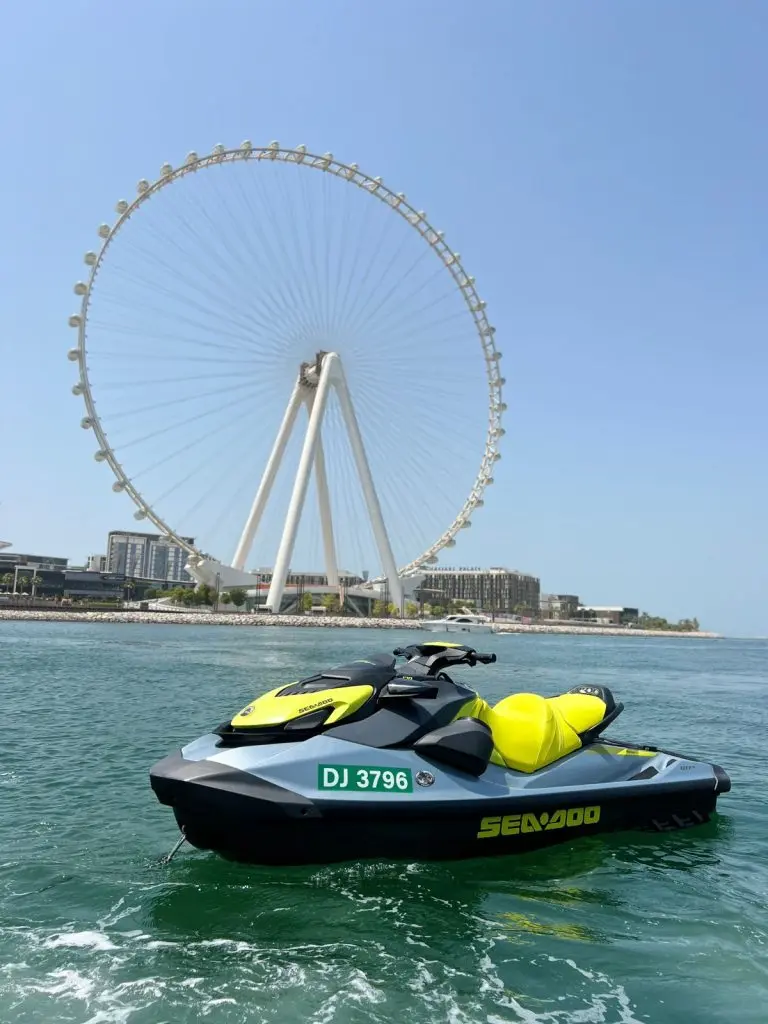 jetski rental in dubai with dubriani yachts