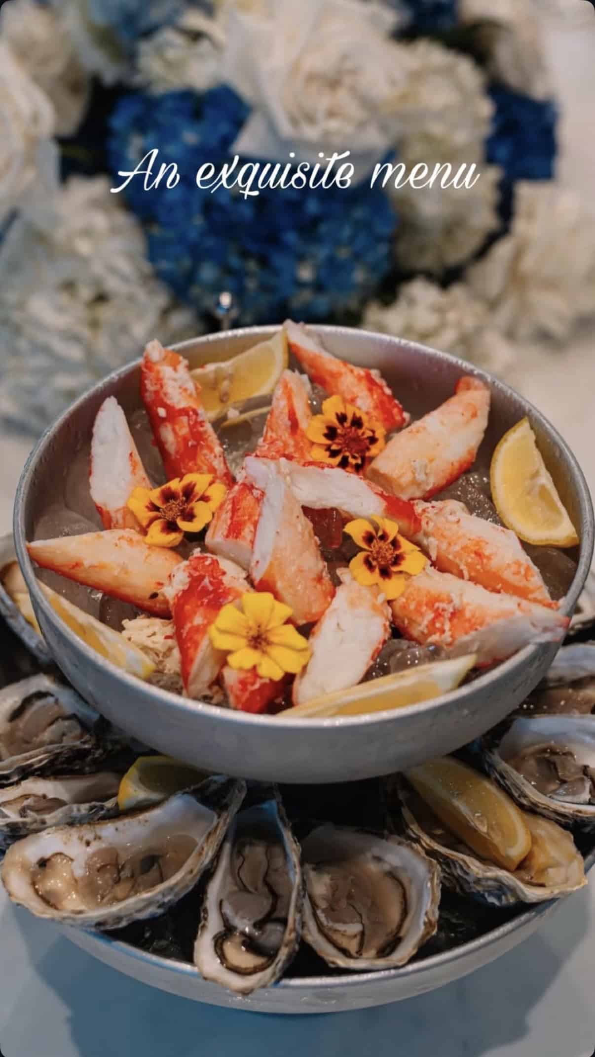 luxury fruit platter served in bowl for yacht catering experience