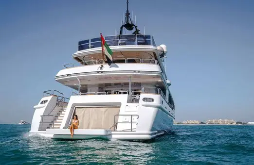 Benetti 50M superyacht master cabin