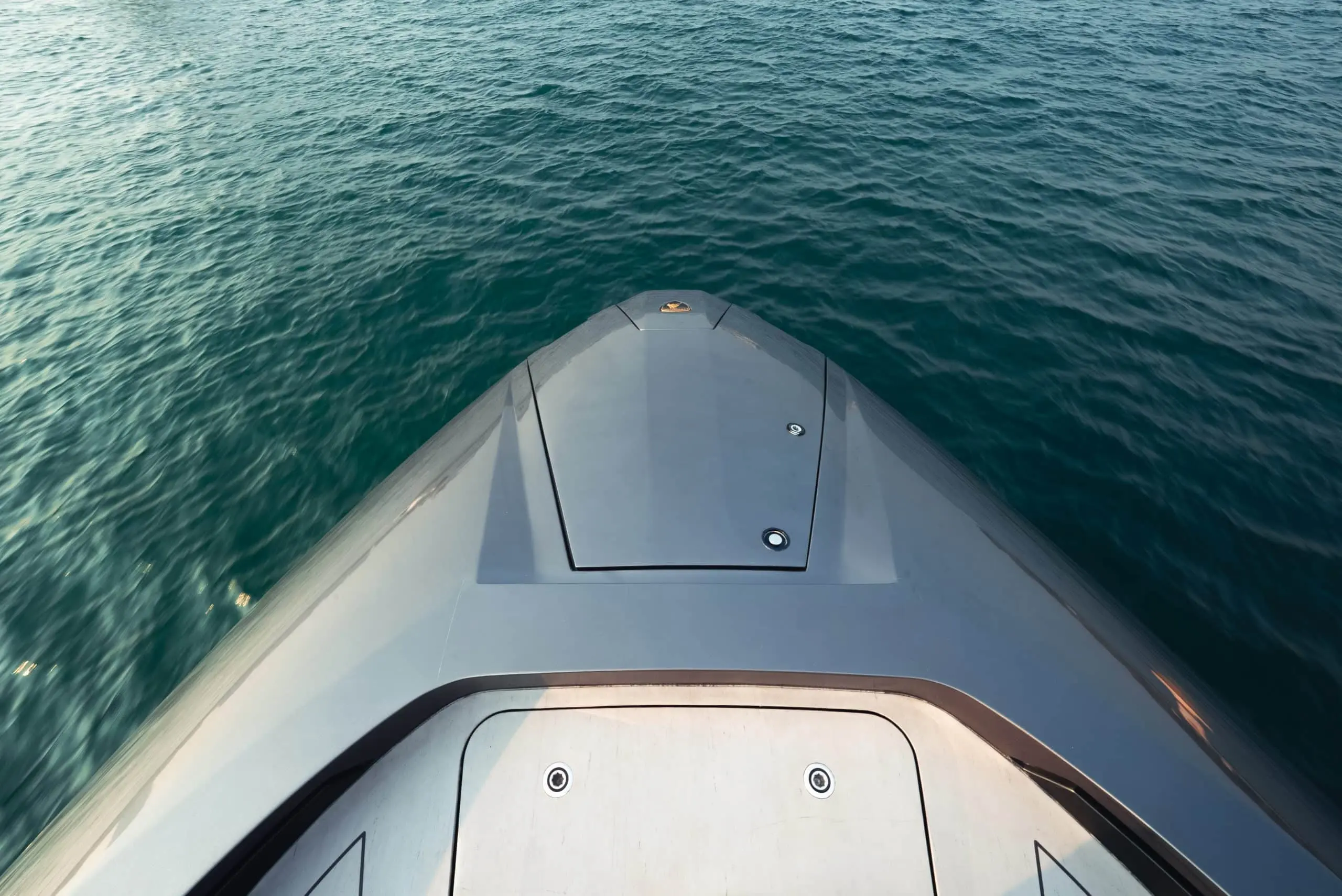 Lamborghini 63 front deck detail with modern design