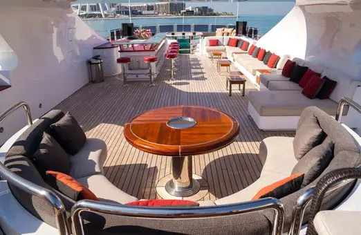 Benetti 50M superyacht exterior Dubai
