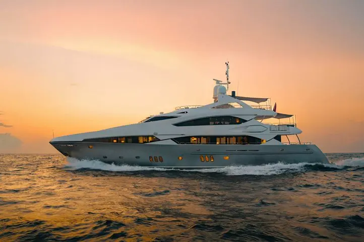Aurora 130 superyacht