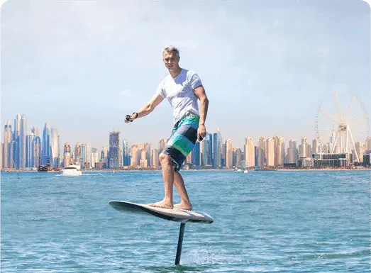 Ride the waves: EFOIL rental Dubai