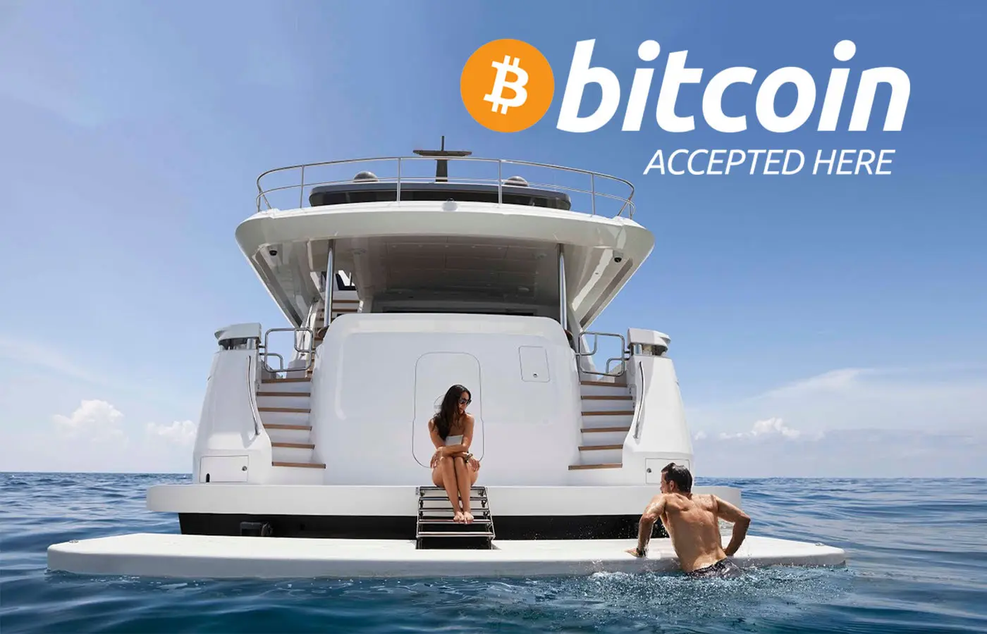 bitcoin accepted for yacht charters and sales
