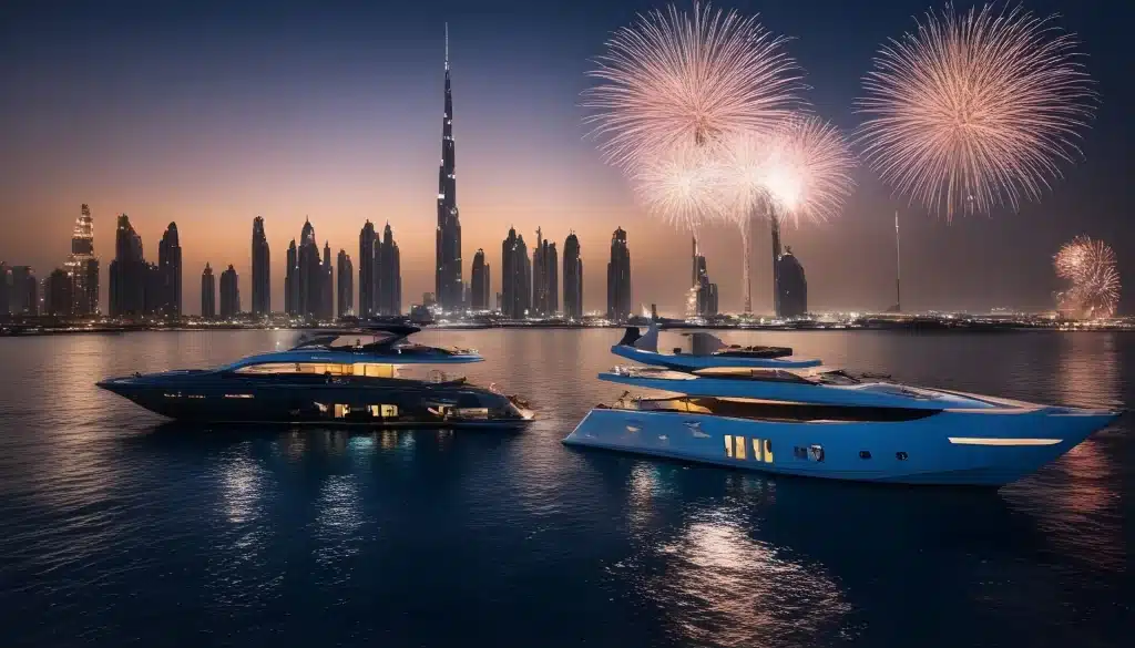 New Years Eve Yacht Charter Dubai