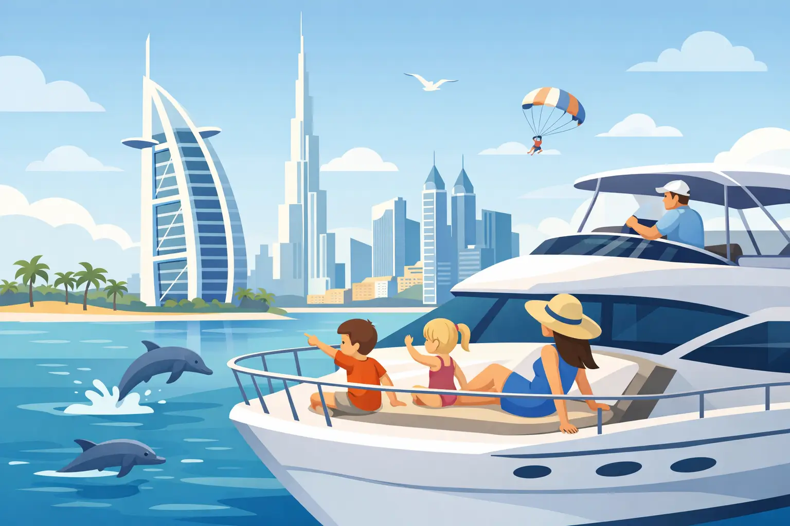 Can Kids Join Yacht Charters in Dubai?