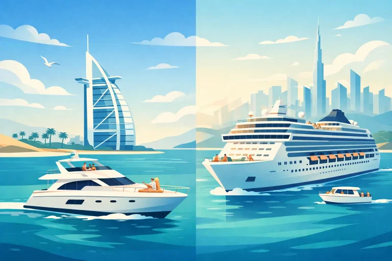 Private Yacht or Shared Cruise in Dubai?