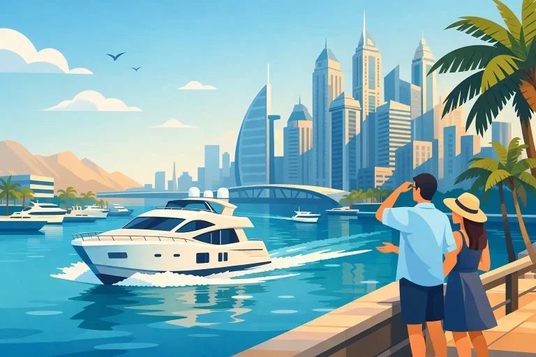 Same-Day Yacht Booking in Dubai Marina