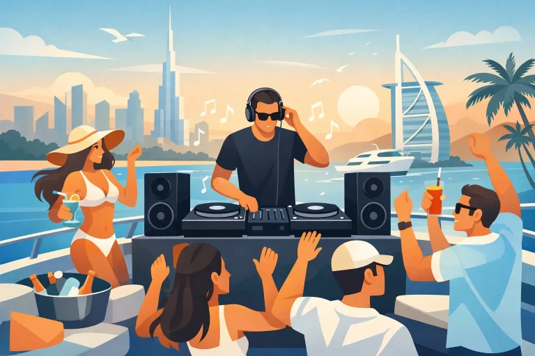 Yacht DJ Party Package Dubai: What to Book