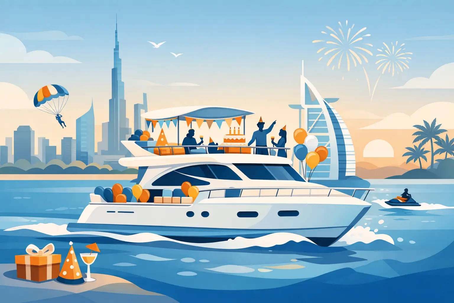 9 Best Yacht Birthday Themes for Dubai