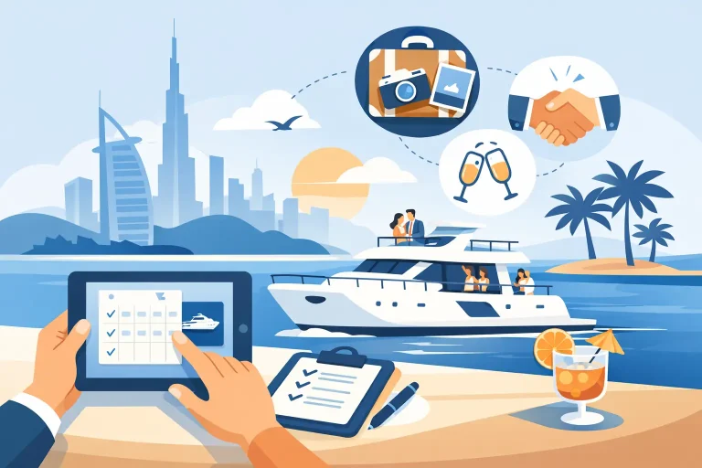 How to Book Yacht Event Package in Dubai