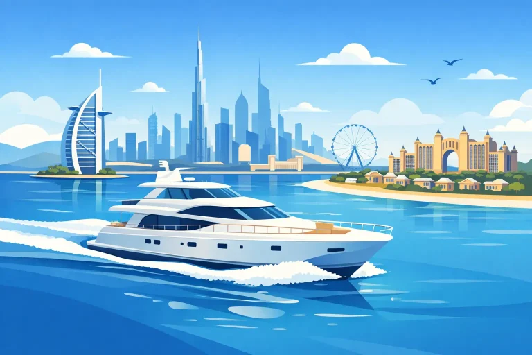 7 Top Yacht Sightseeing Routes in Dubai