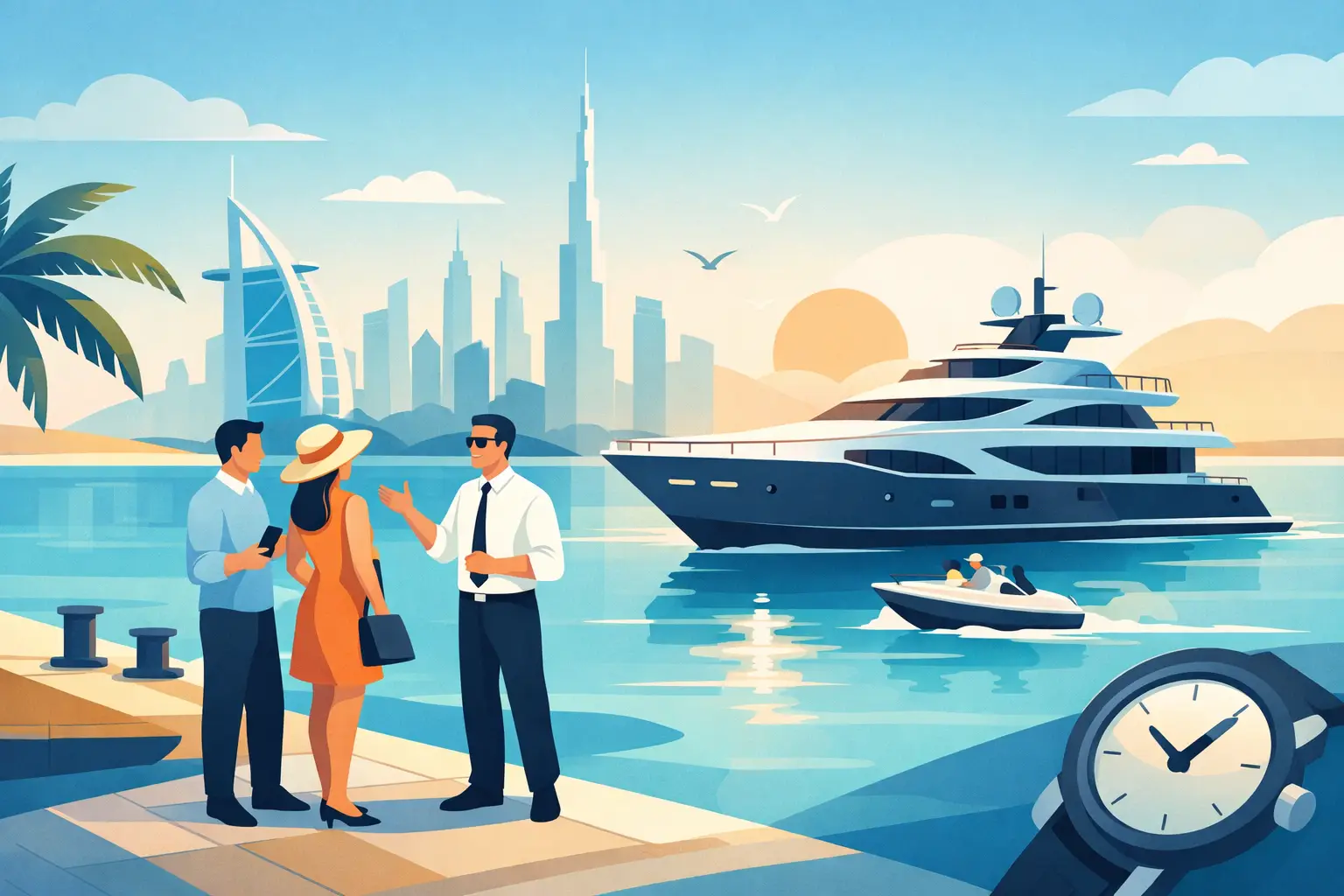 How to Rent Superyachts Hourly in Dubai