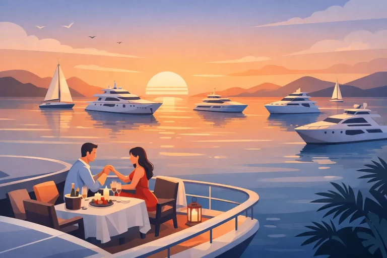 7 Best Yachts for Proposal Dinners
