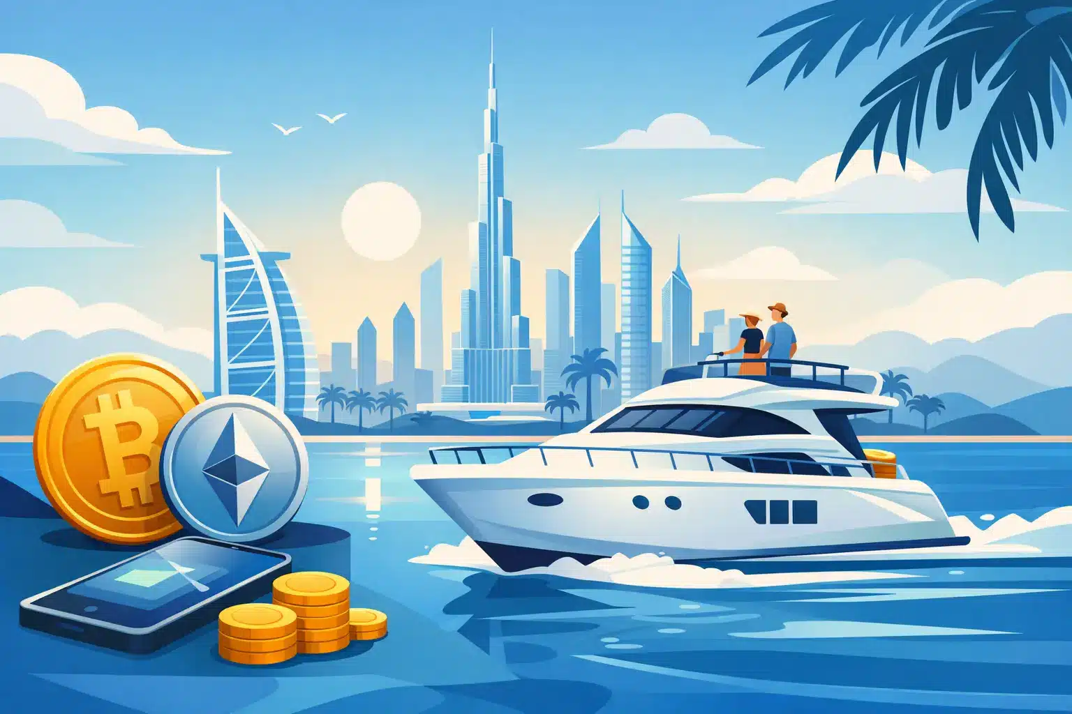 Crypto Yacht Booking Dubai for Private Charters