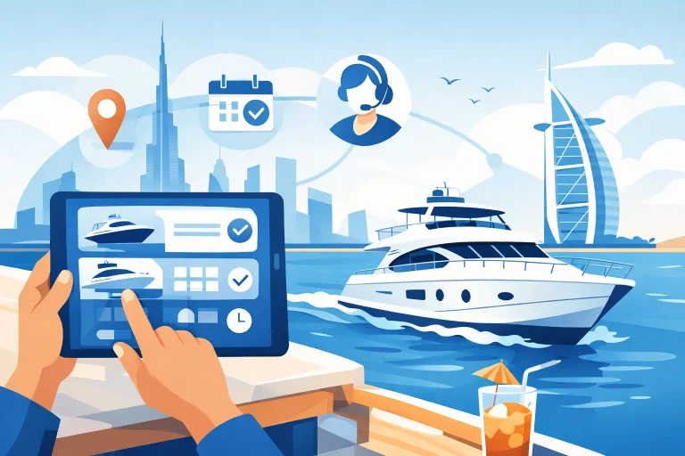 Dubai Yacht Booking Process for Private Charters