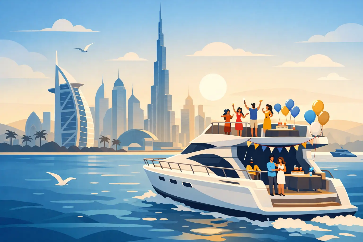 How to Book a Birthday Yacht for a Private Dubai Party