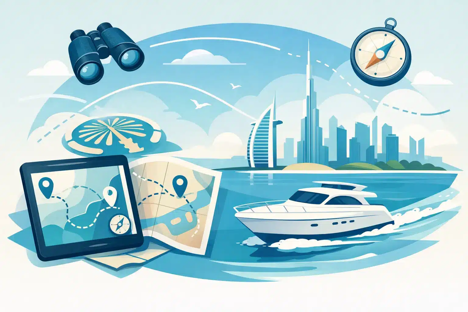 Your Guide to Yacht Route Planning in Dubai