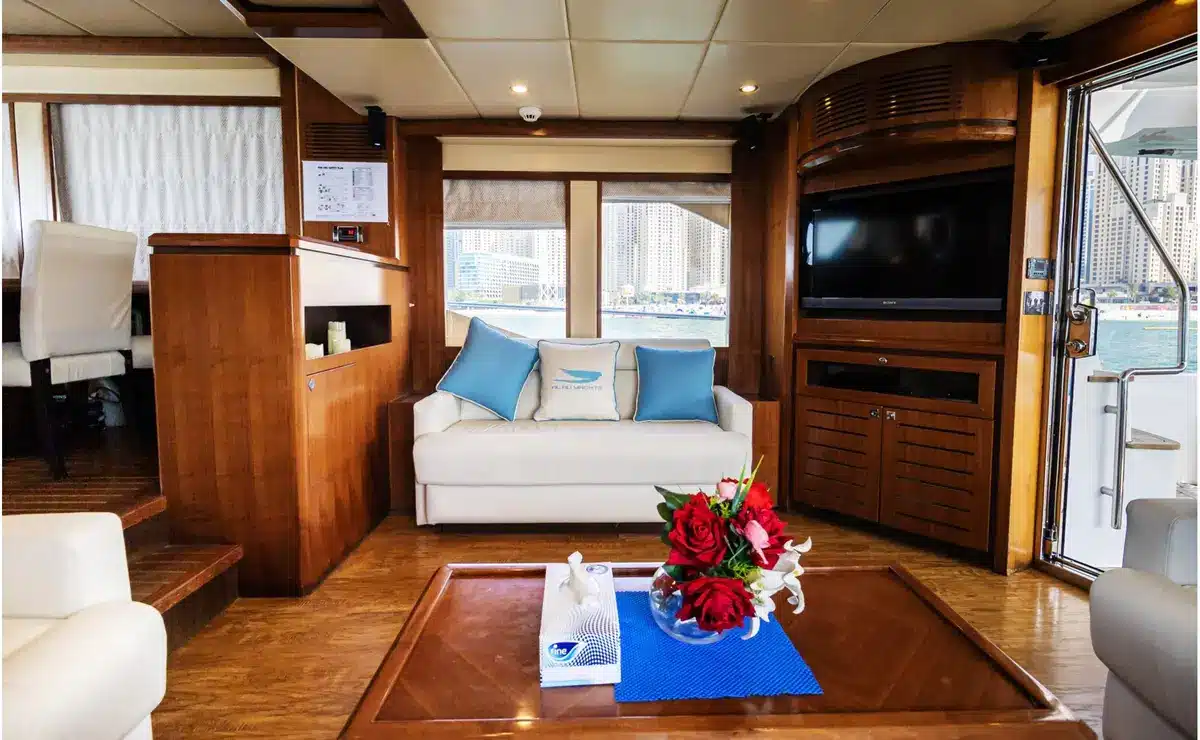 Azure 66 yacht master cabin