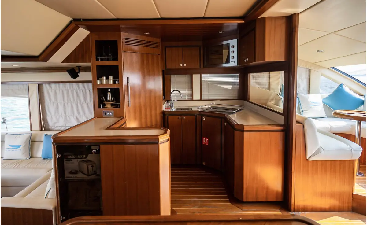 Azure 66 yacht guest cabin