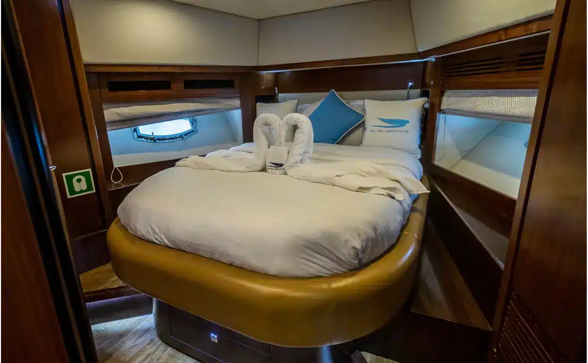 Azure 66 yacht bathroom