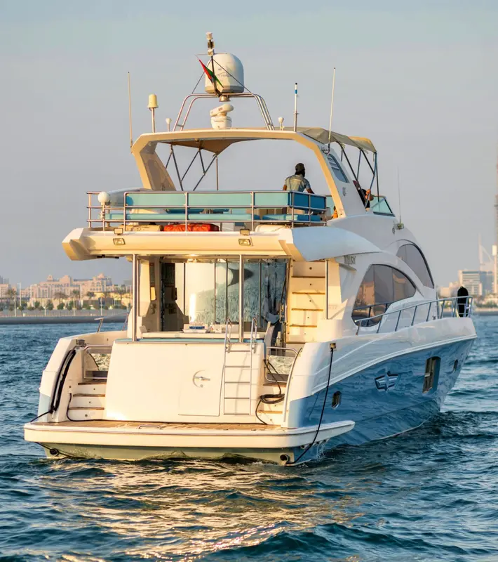 Azure 66 yacht flybridge