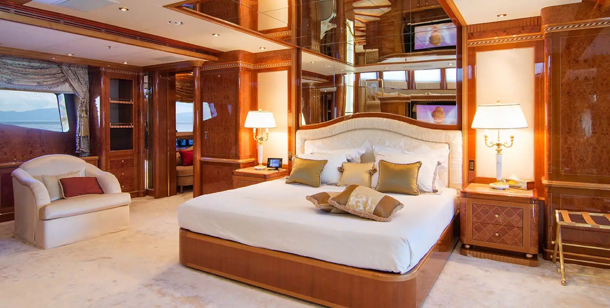 Benetti 60M superyacht interior