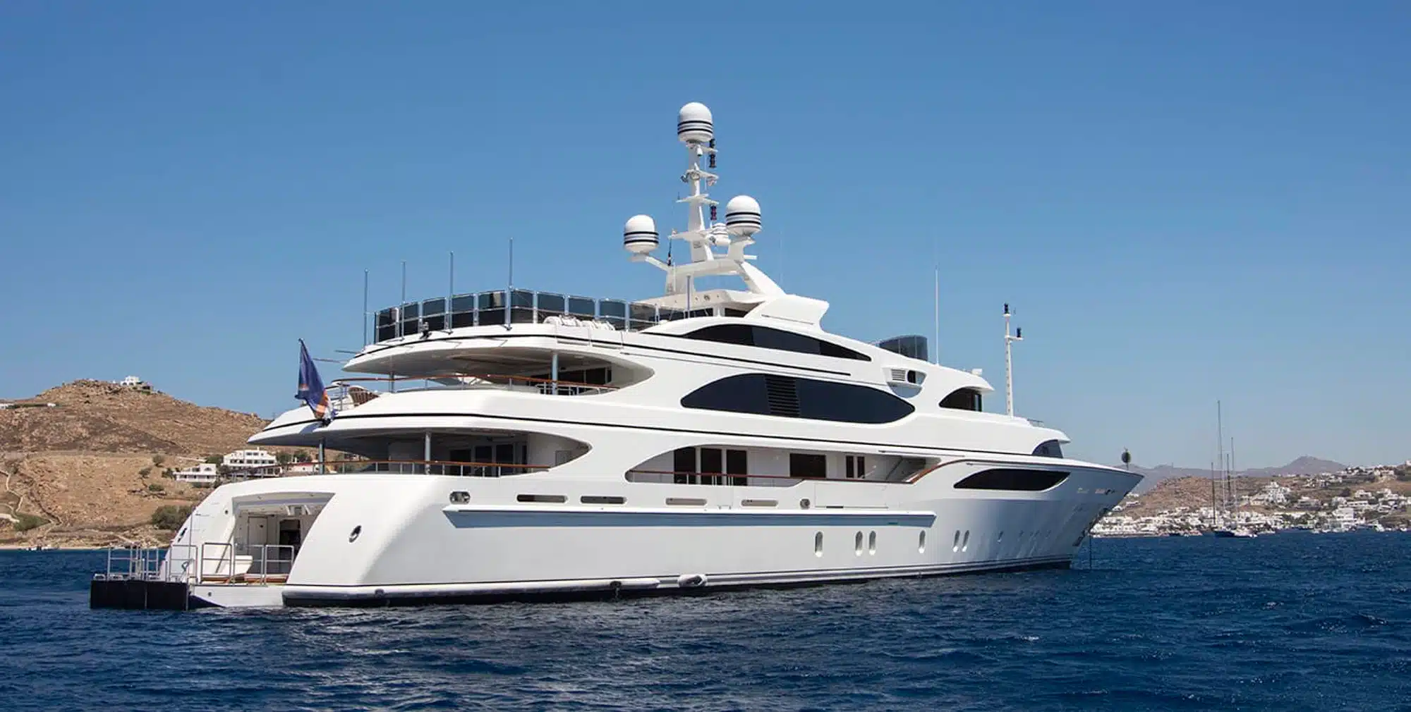 Benetti 60M superyacht exterior view