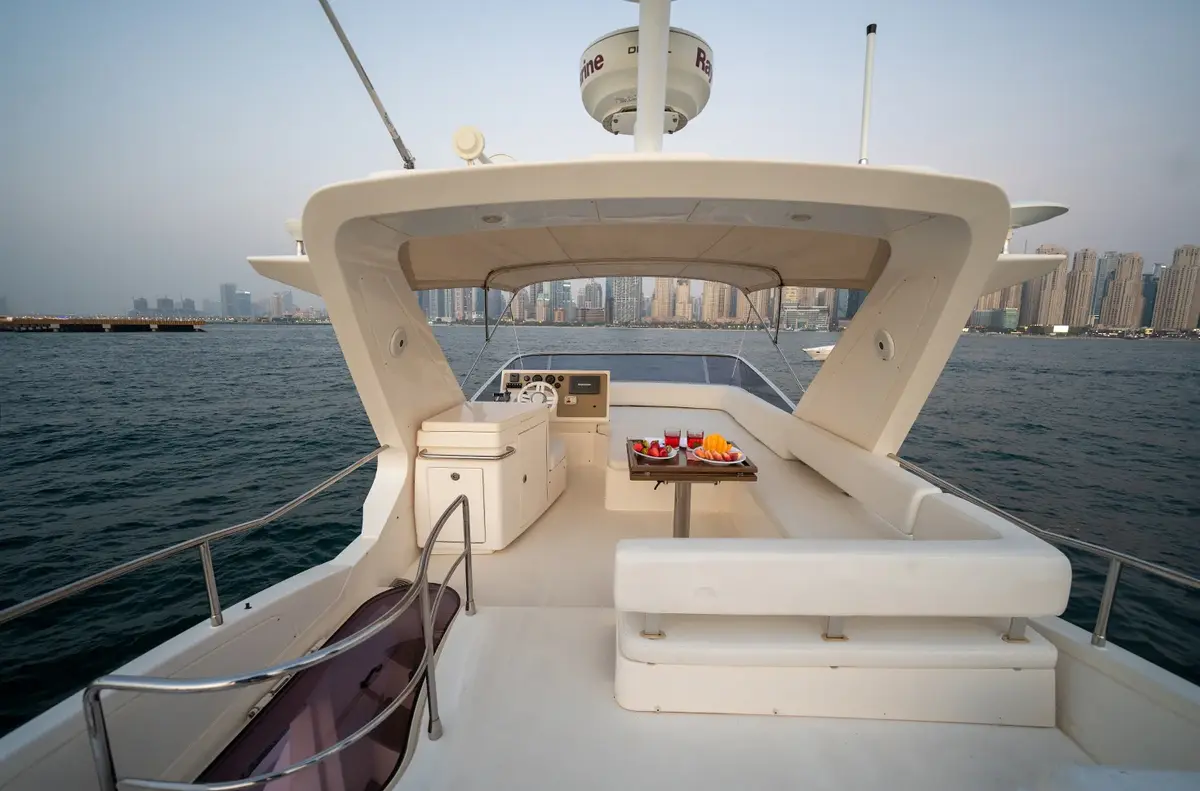 Eva 60 Azimut yacht aft deck