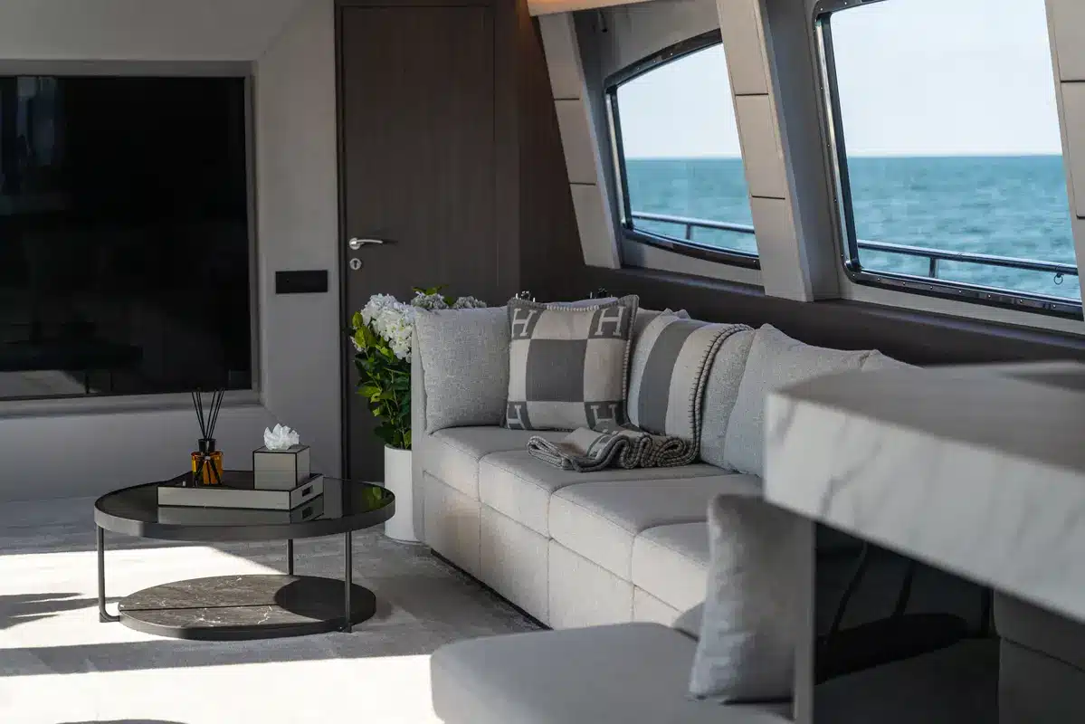 Triple 7 superyacht cabin interior