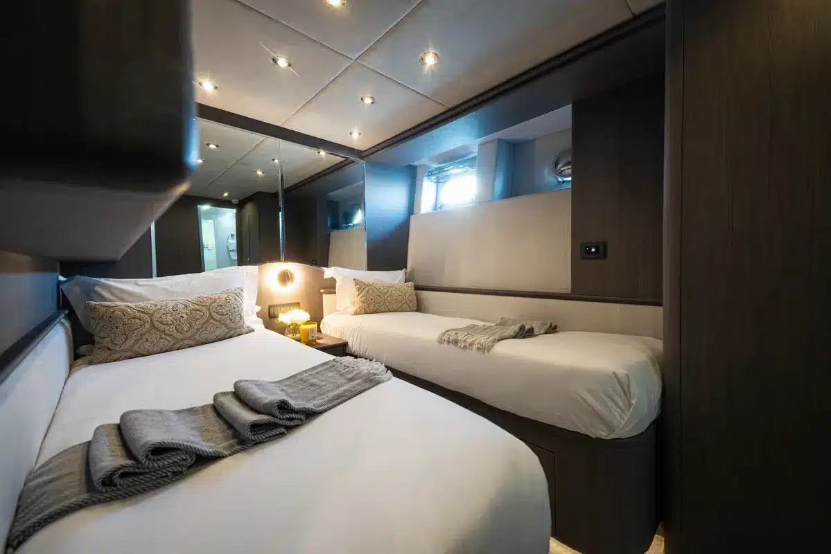 Triple 7 superyacht helm station
