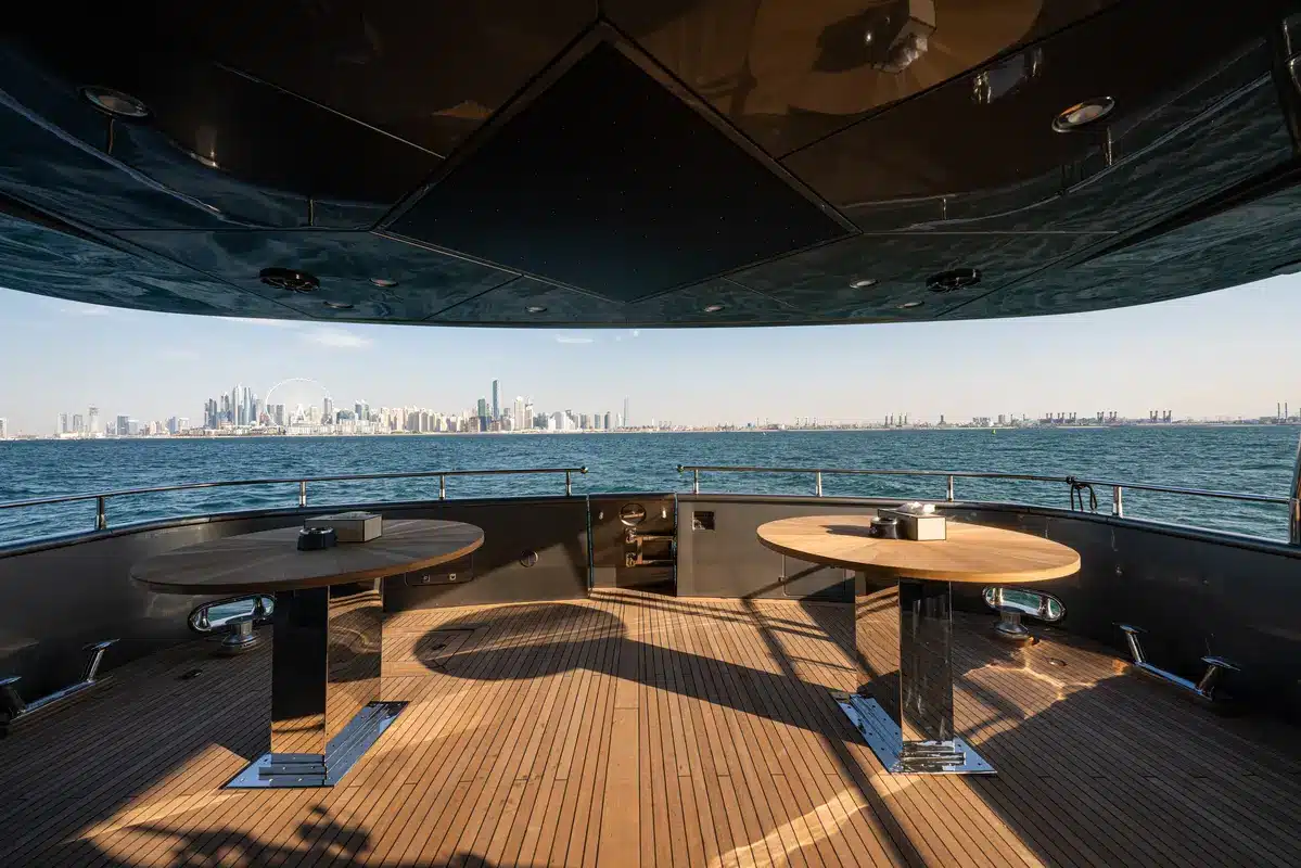 Triple 7 superyacht interior lounge