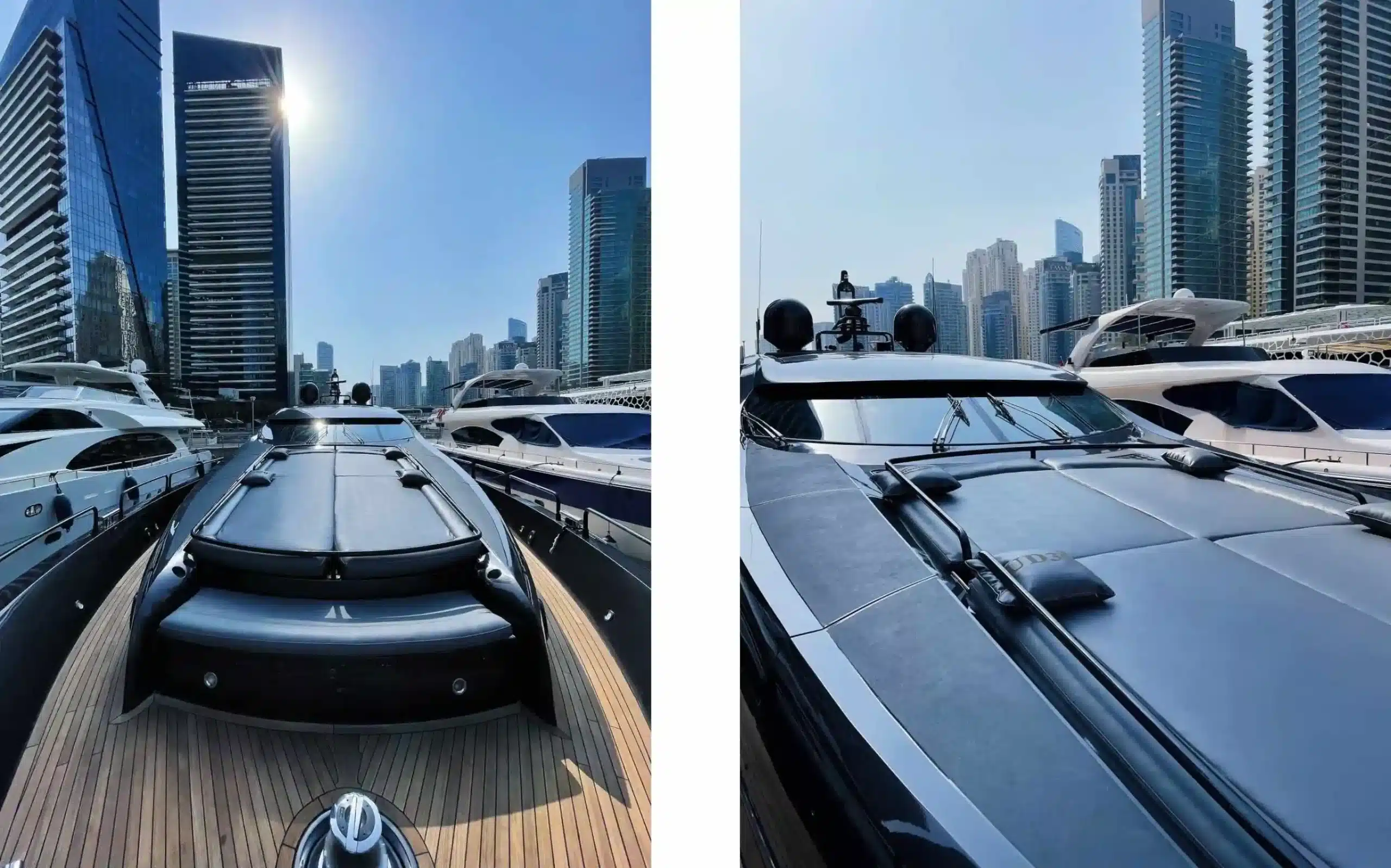Black Predator 95 yacht rental Dubai photo 3