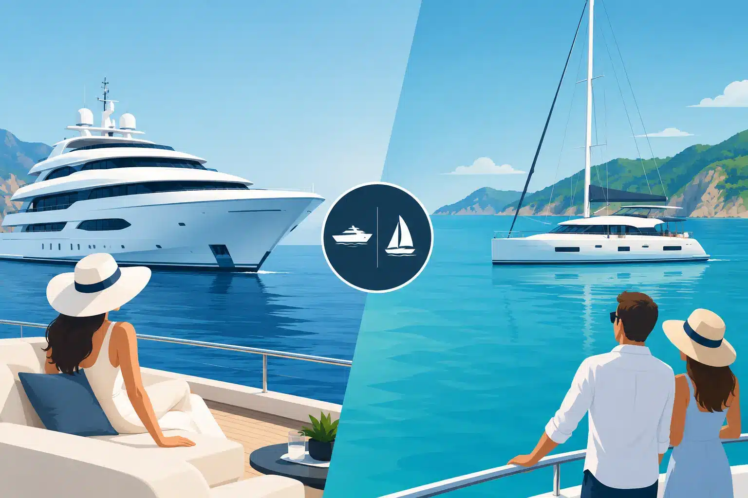 Superyacht Rental Versus Yacht Charter Explained