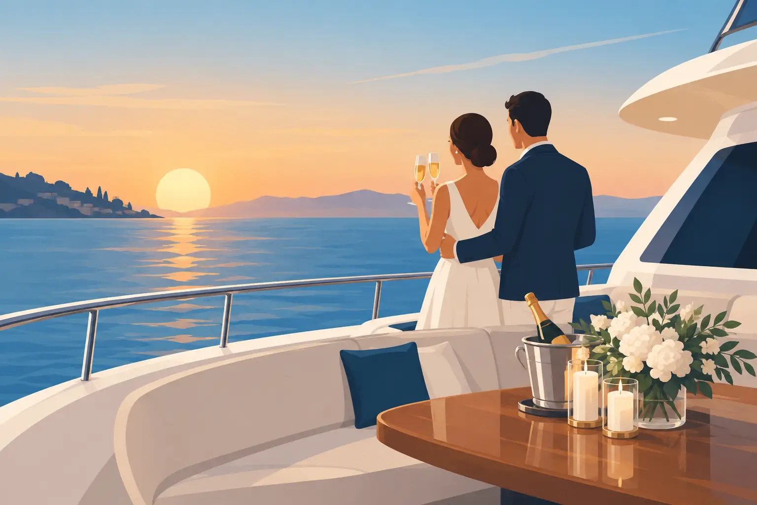 Yacht Anniversary Celebration Examples That Wow