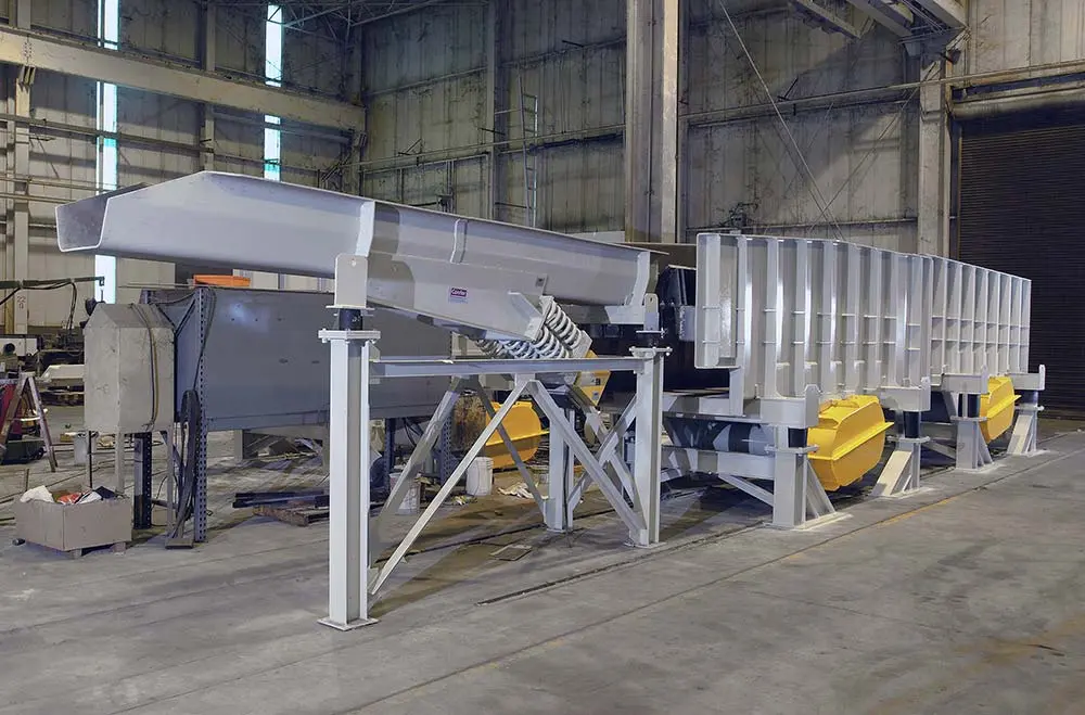 máquina sacudidora de fundición