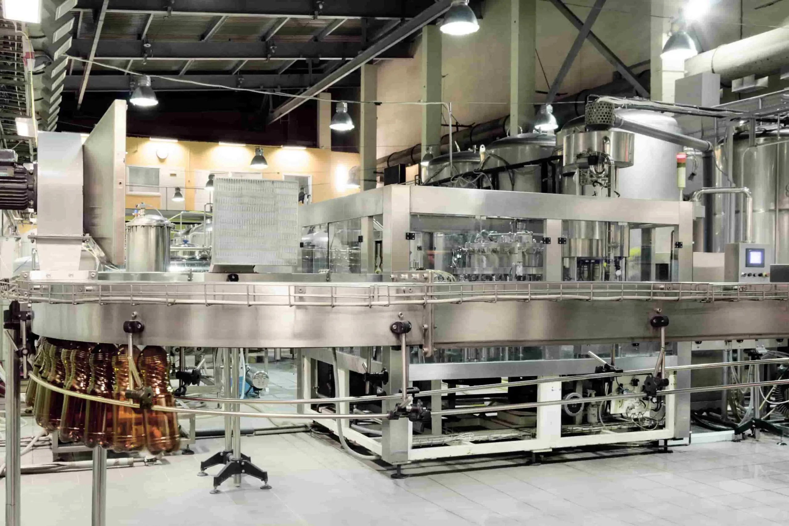 A working factory line