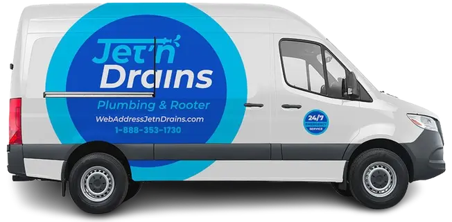 Jet’n Drains of Mesa service van in Mesa, AZ