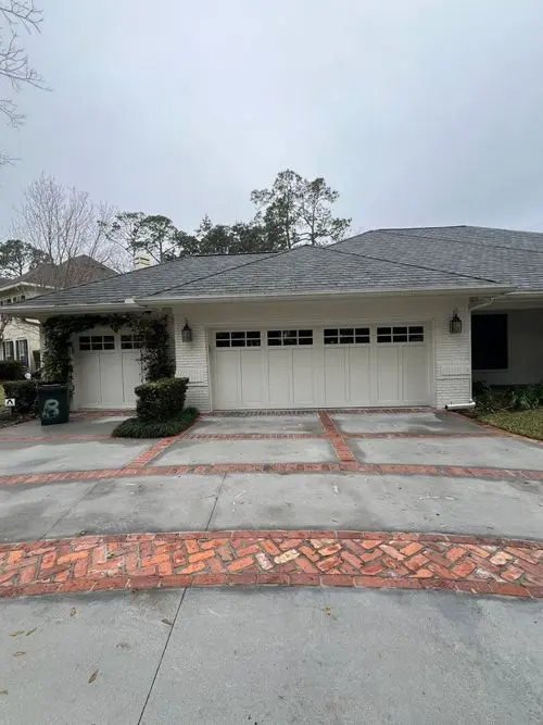 carriage-house-style sectional garage doors