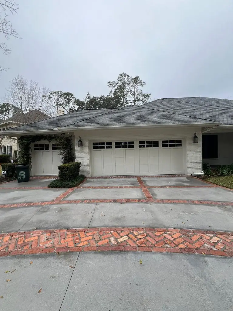 carriage-house-style sectional garage doors